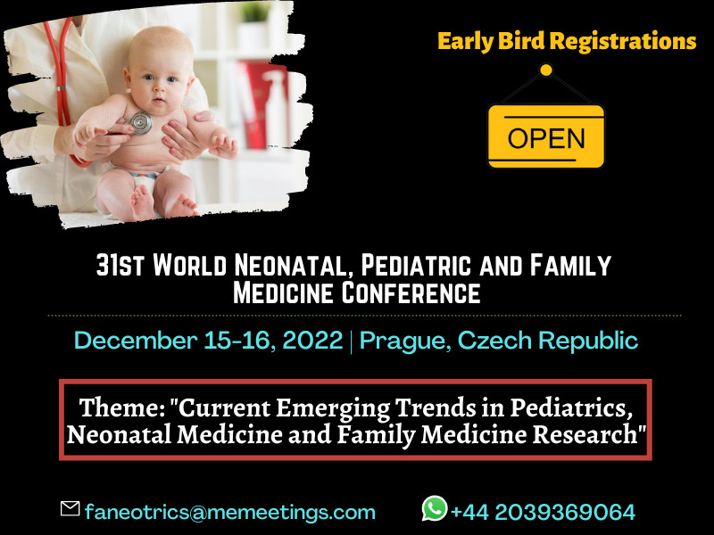 31st World Neonatal, Pediatric and Family Medicine Conference