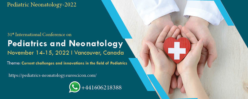 31st International Conference on Pediatrics and Neonatology