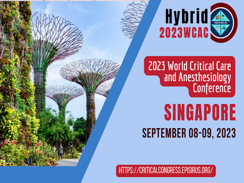 2023 World Critical Care & Anesthesiology Conference