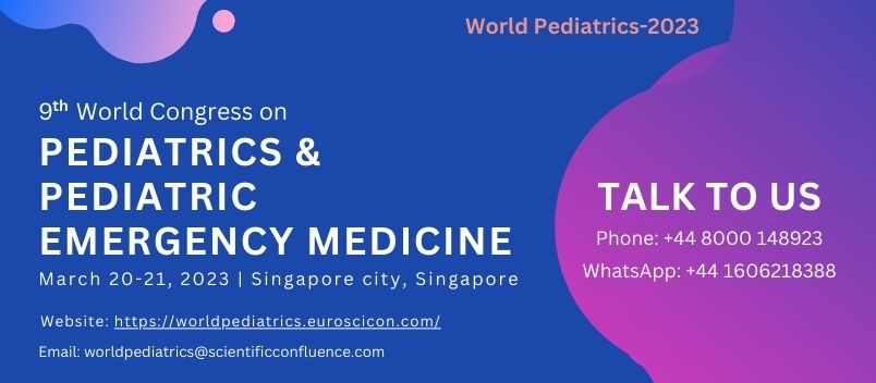 9th World Congress on Pediatrics & Pediatric Emergency Medicine