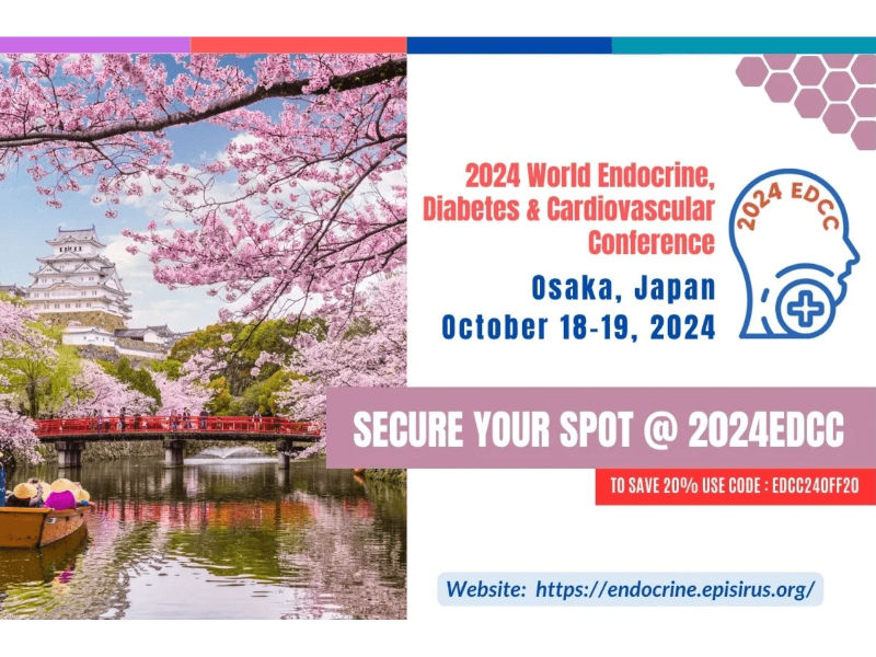 2024 World Endocrine, Diabetes & Cardiovascular Conference (2024EDCC)