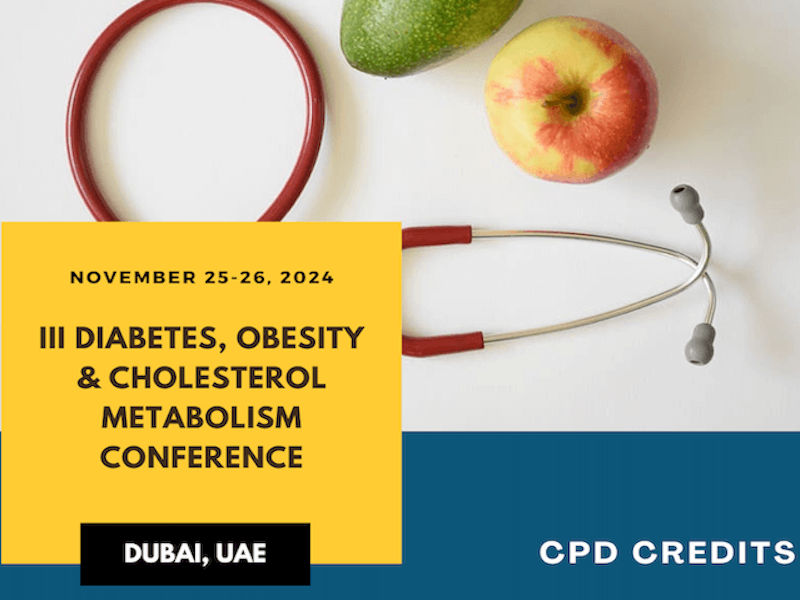 3rd Diabetes, Obesity, and Cholesterol Metabolism Conference 2024 (PDOC 2024)