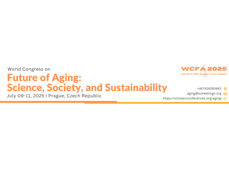World Congress on Future of Aging: Science, Society, and Sustainability