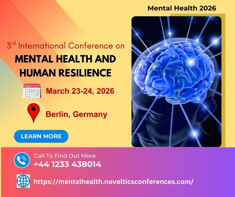 3rd International Conference on Mental Health and Human Resilience