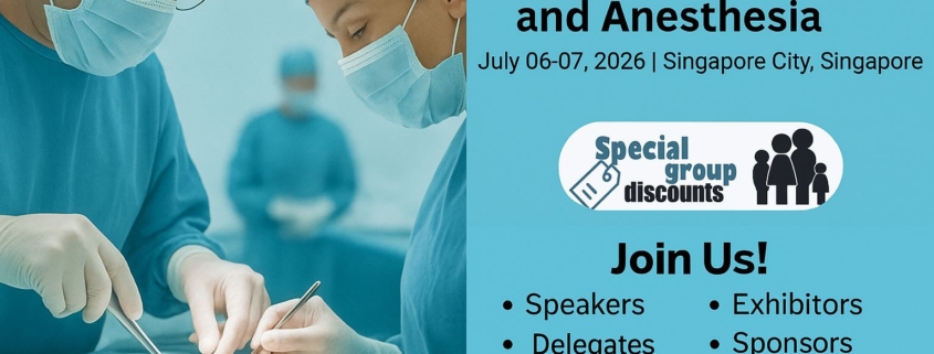 International Conference on Advances in Surgery and Anesthesia