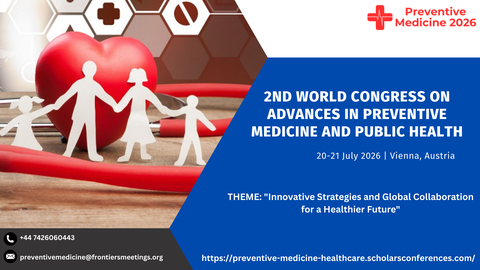 2nd World Congress on Advances in Preventive Medicine and Public Health