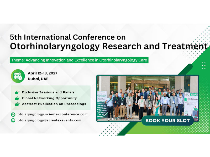 5th International Conference on Otorhinolaryngology Research and Treatment